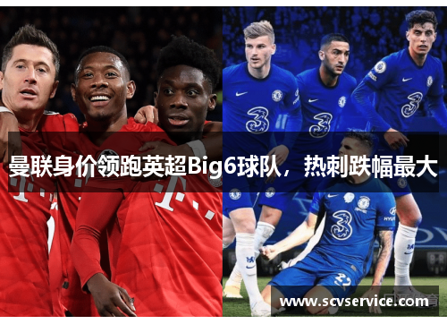 曼联身价领跑英超Big6球队，热刺跌幅最大